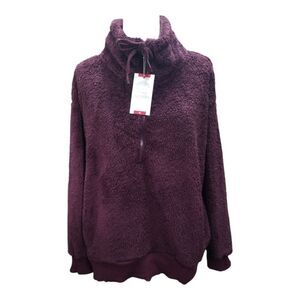 Cozy Sherpa Member's Mark 1/4 Zip Pullover Size XL